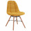 UMA - Sedia scandinava tessuto grigio antracite gambe faggio (x6)