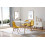 UMA - Sedia scandinava tessuto grigio antracite gambe faggio (x6)