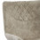 STANFORD- Chaises de bar industrielle microfibre vintage marron pieds métal noir (x4)