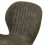 JANE - Chaise vintage en microfibre Army et métal noir (x4)